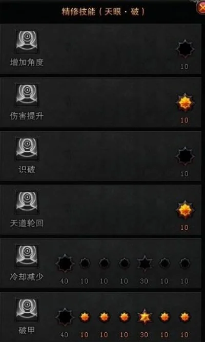 斗战神60级元素神将技能加点攻略：输出辅助全解析