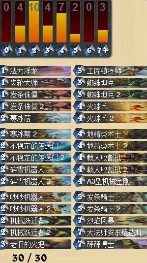 炉石传说机械法卡组策略详解：基础、龙火、铜须、直伤版全解析