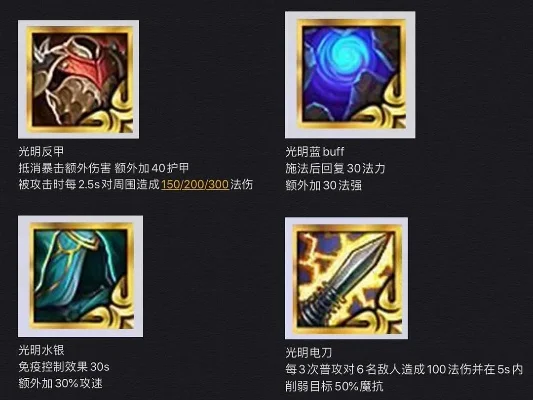 云顶光明装备-云顶光明装备指南