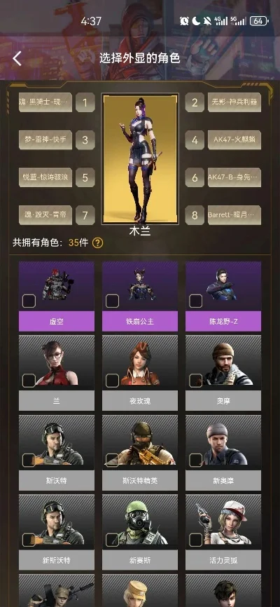 cf手游推荐游戏角色排行榜-CF手游角色排行榜