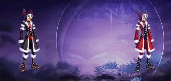 dnf男魔法师春节套外观-DNF魔法师冰雪盛宴