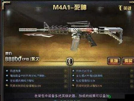 m4a1死神好用吗-M4A1死神性能分析