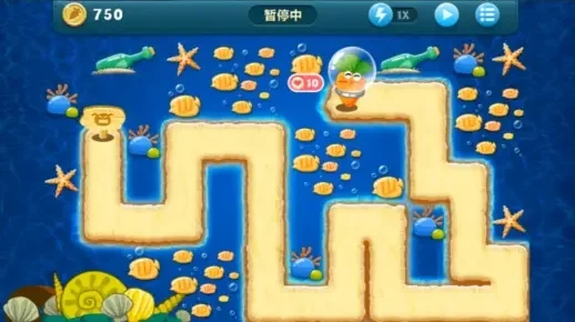 保卫萝卜1深海4金萝卜攻略-深海金萝卜通关攻略