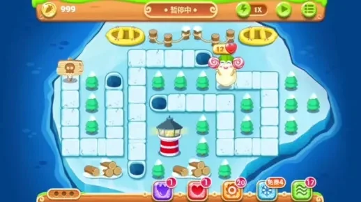 保卫萝卜129关攻略