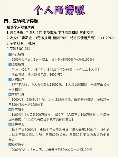 个人所得税怎么扣税-个人所得税扣税全解析