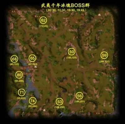天龙八部各门派boss坐标图及刷新时间-天龙八部Boss坐标刷新全攻略