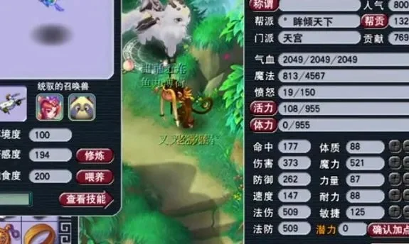 梦幻新区4天宫1化生加点-梦幻新区4天宫1化生加点攻略