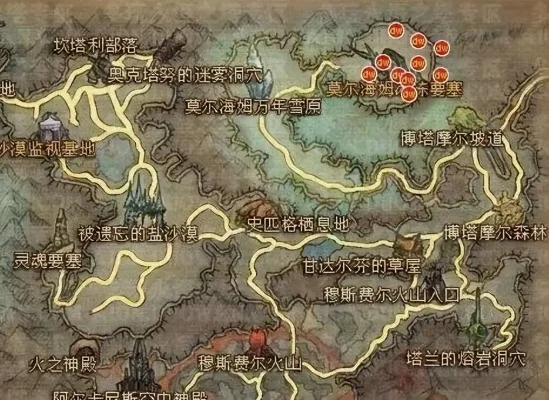 永恒之塔采集地图魔族-魔族采集地图攻略全解析