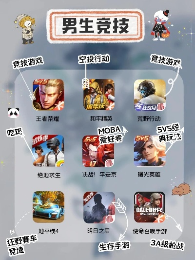 二年级男生手机游戏排行榜-二年级男生游戏推荐榜