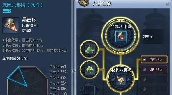 剑灵八卦牌合成攻略-剑灵八卦牌高效合成
