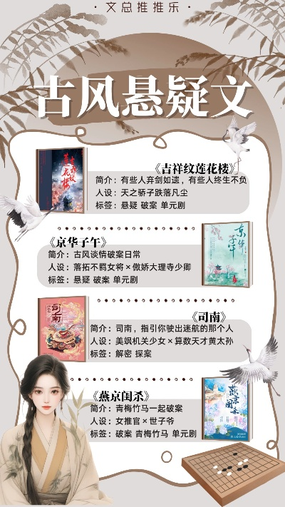 古风推理类手游排行榜最新-古风推理手游排行