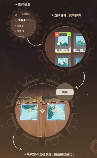 原神复原械画部件怎么找,械画解谜技巧详解,部件收集全攻略